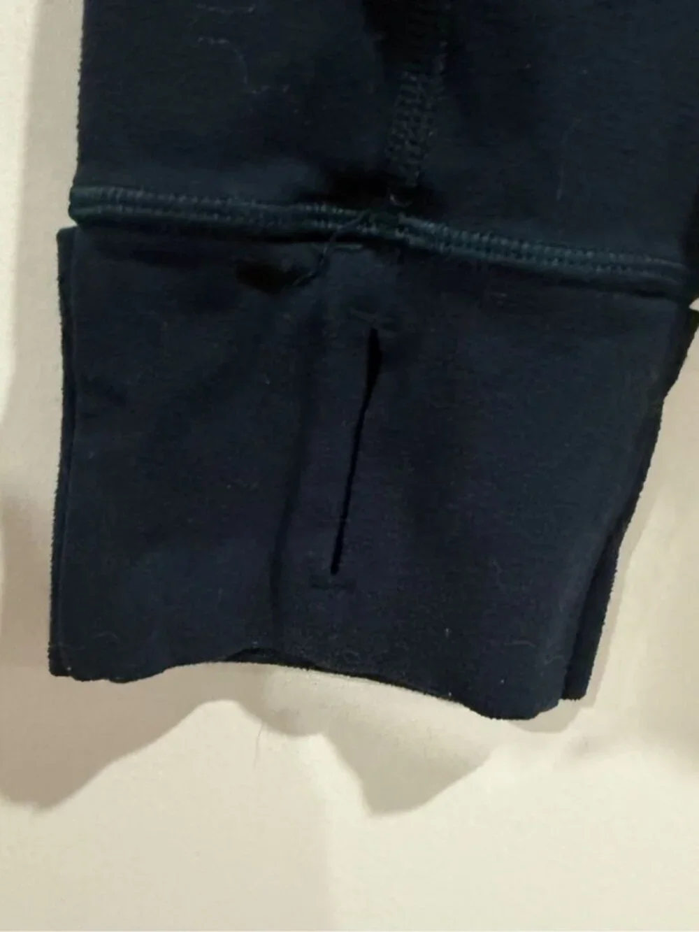 Lululemon Navy Blue Zip Up Athletic Jacket Size 10 Women’s Activewear